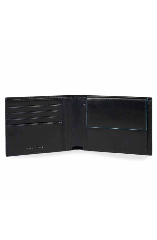 Portafoglio PIQUADRO B2 Revamp Uomo Pelle Nero - PU257B2VR-N
