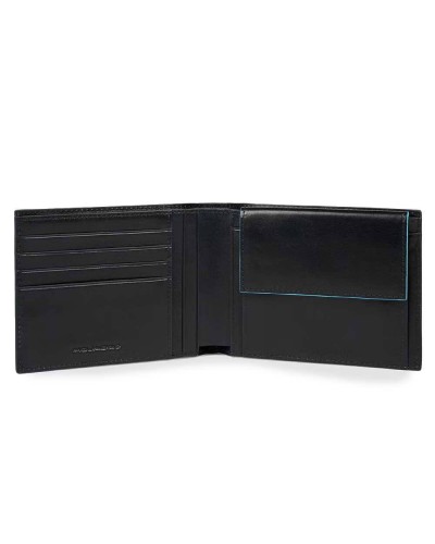 Portafoglio PIQUADRO B2 Revamp Uomo Pelle Nero - PU257B2VR-N