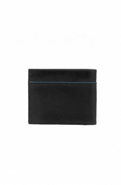 PIQUADRO Wallet B2 Revamp Male Leather Black - PU3891B2VR-N