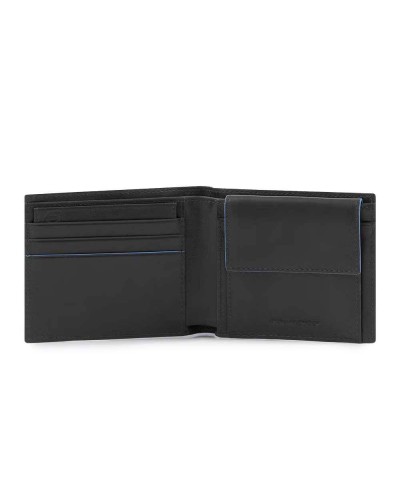 Portafoglio PIQUADRO B2 Revamp Uomo Pelle Nero - PU4188B2VR-N