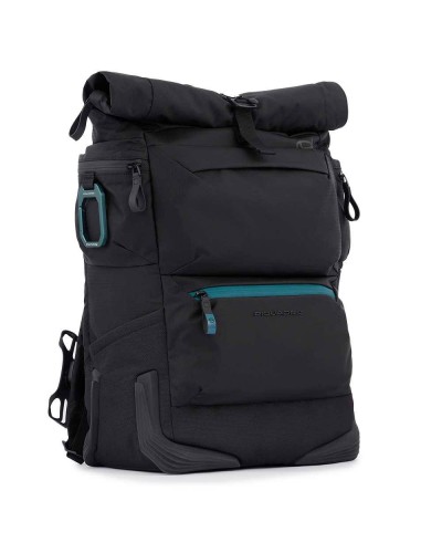 PIQUADRO Backpack Corner 2.0 Male Black - CA5854C2O-N