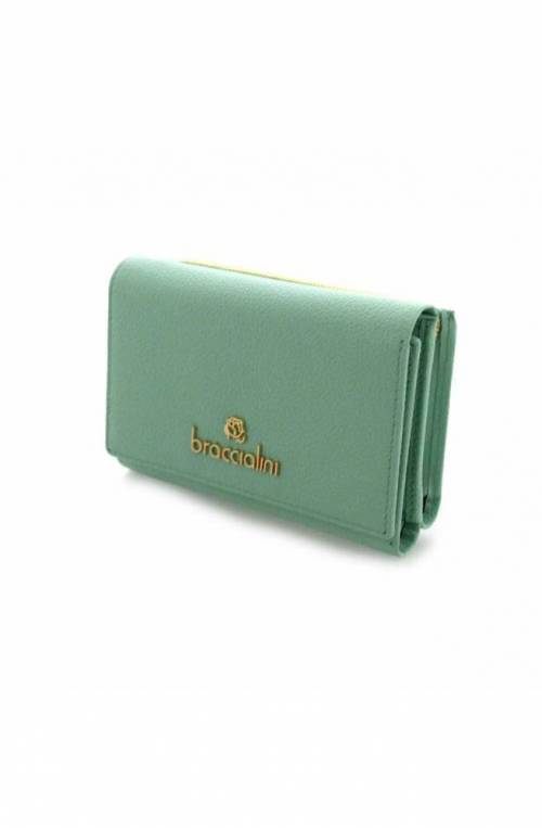 BRACCIALINI Wallet BASIC Female Leather Green - B17193-BA-204