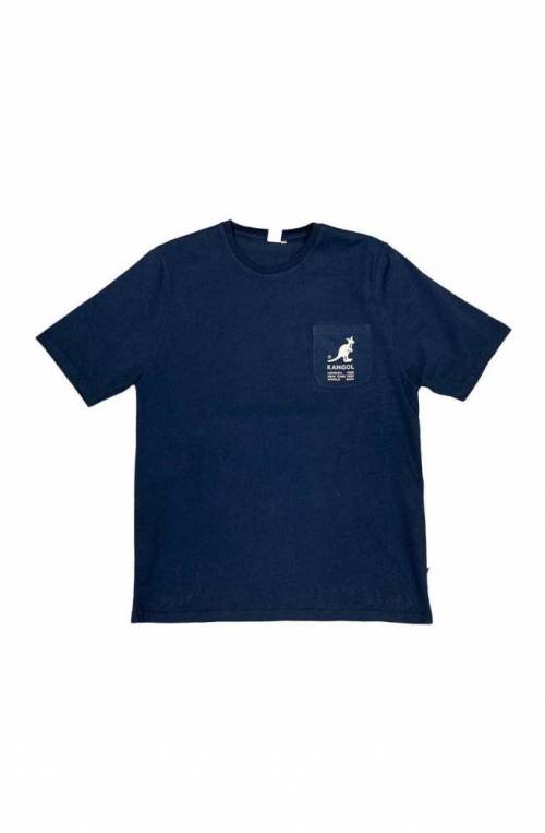 KANGOL Camiseta TEE ESTABLISHED Hombre M Azul - KAS23-TSH13-139-M