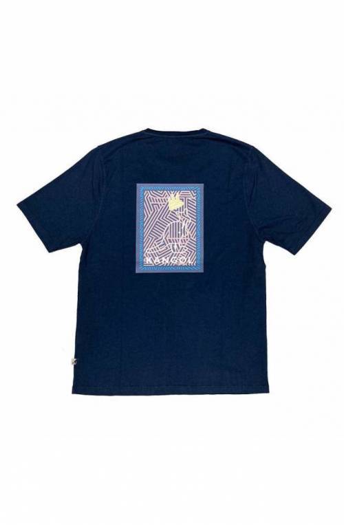 KANGOL T-Shirt TEE KING T-Shirt Male Blue M - KAS23-TSH11-139-M