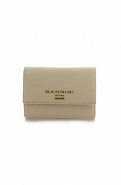NANNINI Wallet WALLIS Female Leather Beige - QB0681-C-CREAM