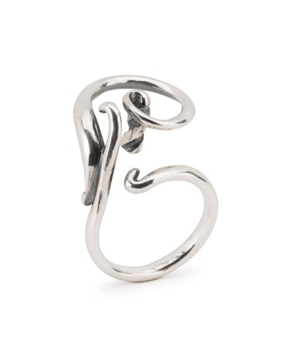 Trollbeads Spiral Fantasy Ring meas. 11 TAGRI-00490