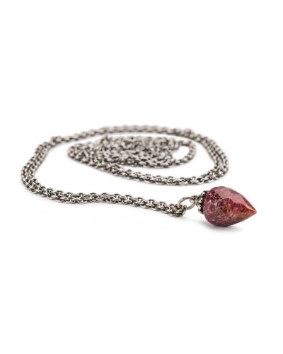 Trollbeads Fantasy-Halskette mit Rubin 90 cm TAGFA-00066