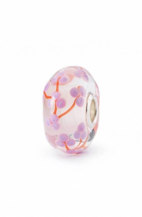 Trollbeads Peach flowers TGLBE-20352