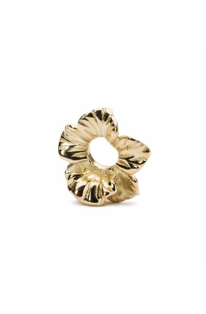 Trollbeads Hibiscus - Gold TAUBE-00120