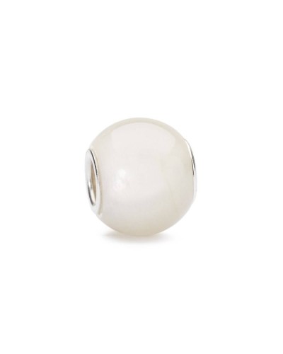 Trollbeads Round White Moonstone TSTBE-00017