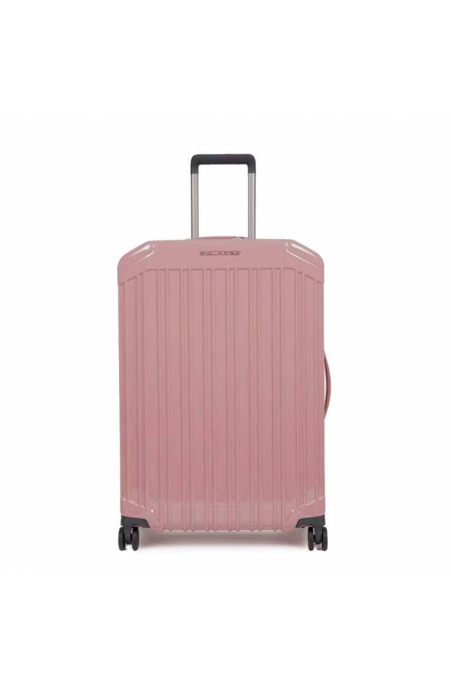 PIQUADRO Trolley PQ-Light polycarbonate Pink- BV4427PQL-R