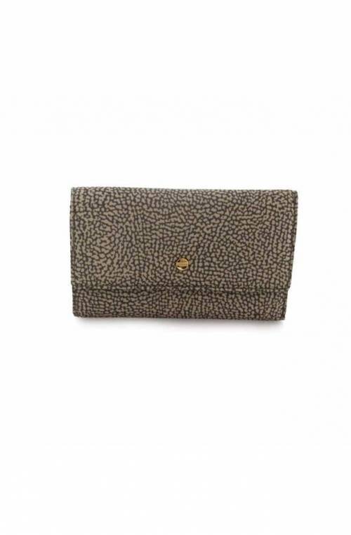 BORBONESE Wallet Female Grey - 930115-I15-Z54
