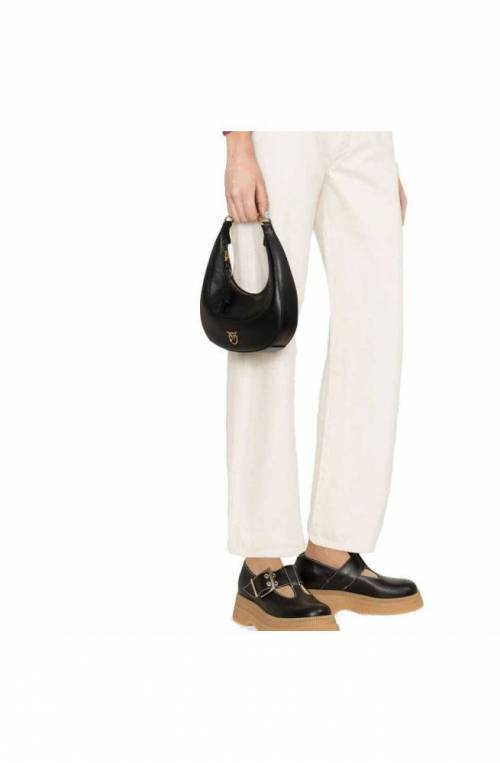 PINKO Bag BRIOCHE Female Leather Black - 101433-A0QO-Z99Q