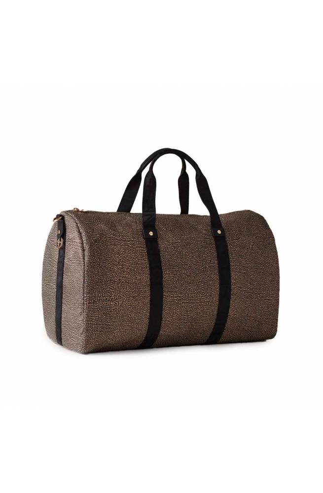 BORBONESE Bolsa Mujer Natural, Negro - 934132-I15-X11