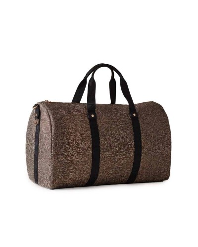 BORBONESE Bolsa Mujer Natural, Negro - 934132-I15-X11