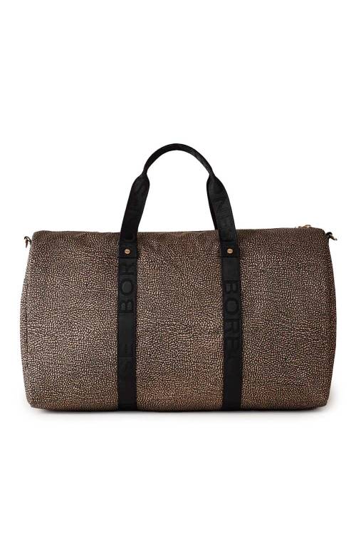 BORBONESE Bolsa Mujer Natural, Negro - 934132-I15-X11