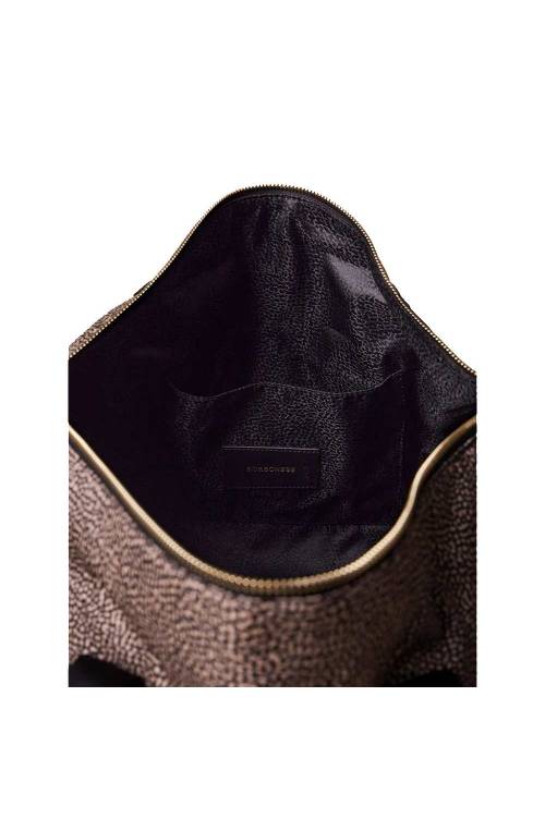 BORBONESE Bolsa Mujer Natural, Negro - 934132-I15-X11