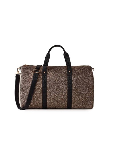 BORBONESE Bolsa Mujer Natural, Negro - 934132-I15-X11