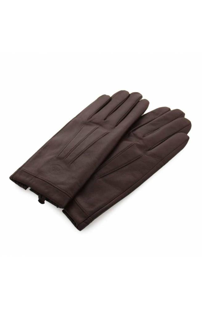 The Bridge Gloves Male Leather Brown - 141003DU-0850-KE
