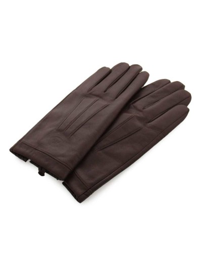 The Bridge Gloves Male Leather Brown - 141003DU-0850-KE