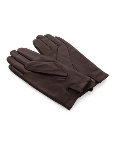 The Bridge Gloves Male Leather Brown - 141003DU-0850-KE