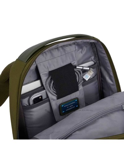 PIQUADRO Mochila P16 Unisex Negro - CA6232P16S2-N