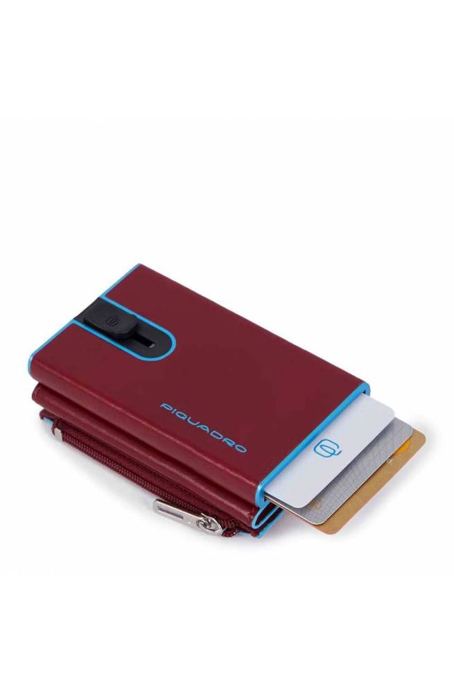 PIQUADRO Geldbörse Blue Square Leder rot - PP5585B2BLR-R