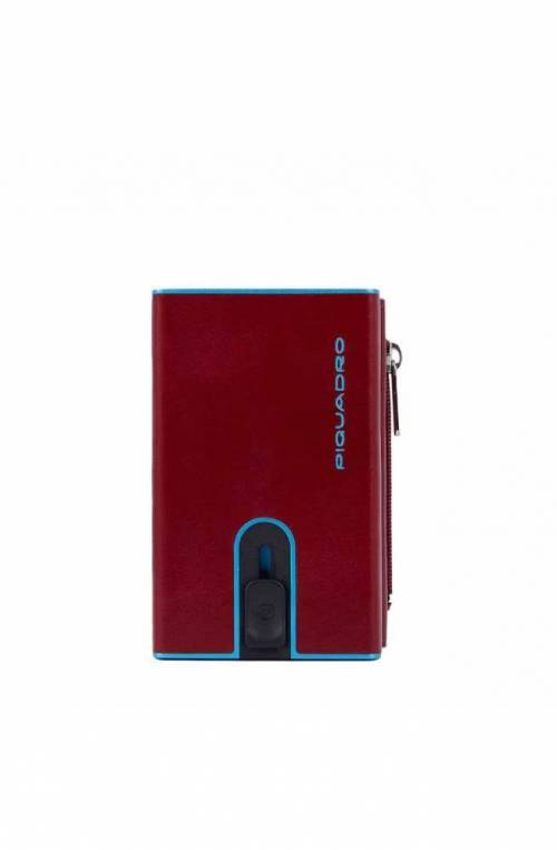 PIQUADRO Geldbörse Blue Square Leder rot - PP5585B2BLR-R