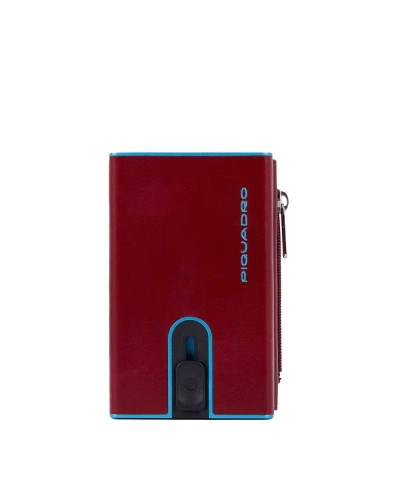 PIQUADRO Geldbörse Blue Square Leder rot - PP5585B2BLR-R