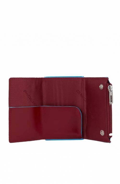 PIQUADRO Geldbörse Blue Square Leder rot - PP5585B2BLR-R