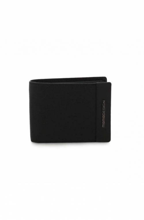 MOMODESIGN Wallet Male Leather Black - MO-30SA-BLACK
