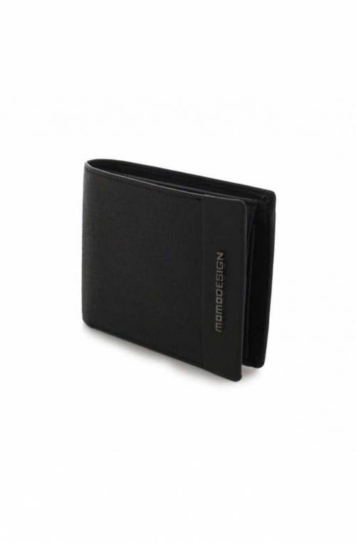 MOMODESIGN Wallet Male Leather Black - MO-30SA-BLACK