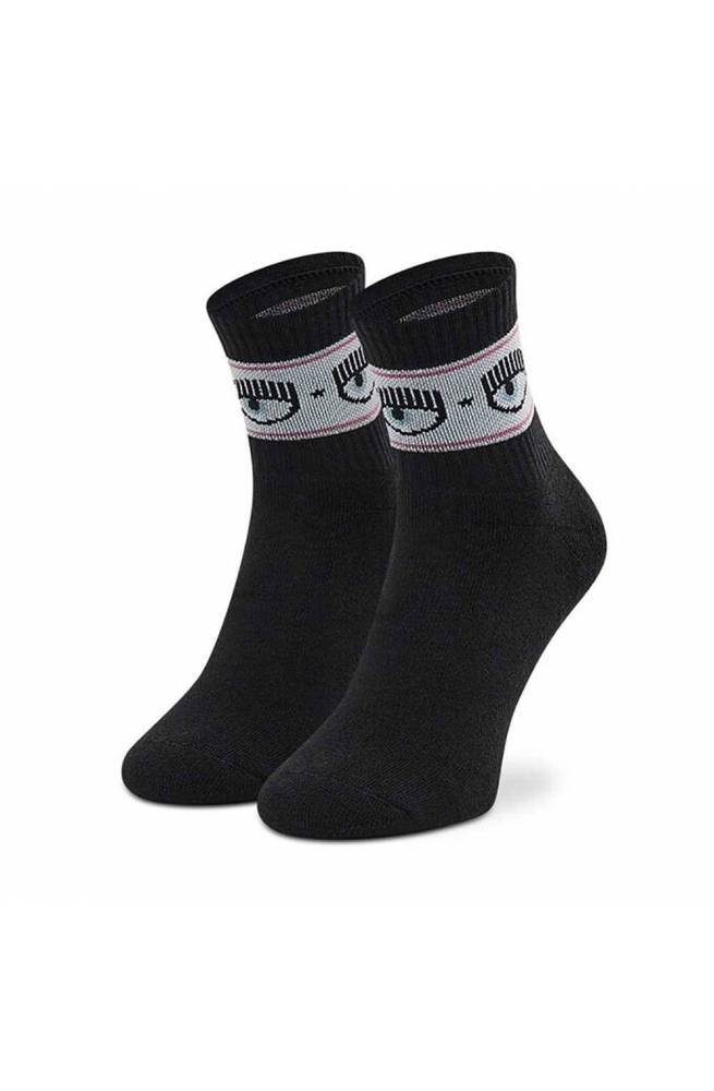 Chiara Ferragni Socks Female Black- 75SB0J21ZG043899-35