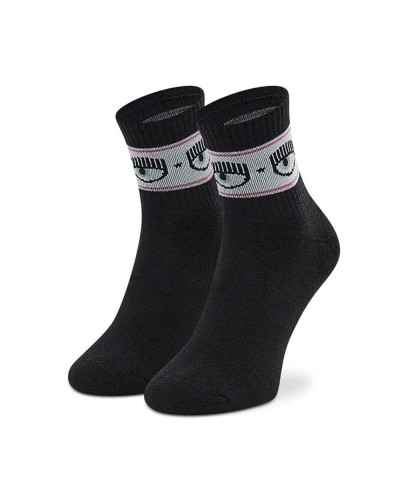 Chiara Ferragni Socks Female Black- 75SB0J21ZG043899-35