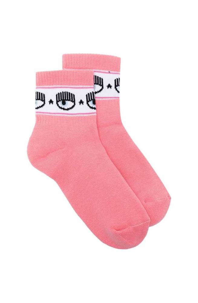 Chiara Ferragni Socken Damen Rosa 75SB0J21ZG043439-35