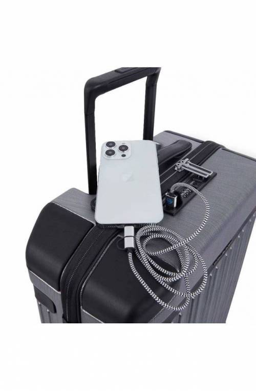 PIQUADRO Trolley ultra slim Gray - BV4425PQLP-GRN
