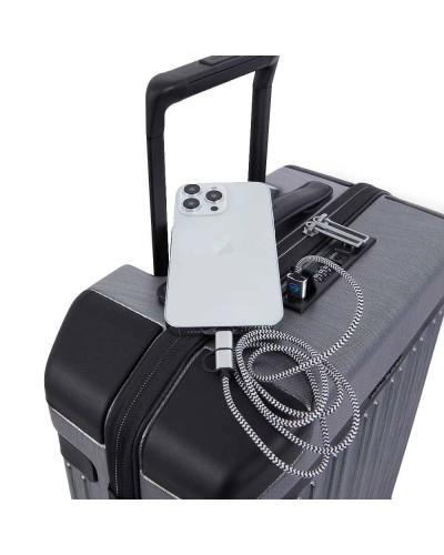 PIQUADRO Trolley ultra slim Gray - BV4425PQLP-GRN