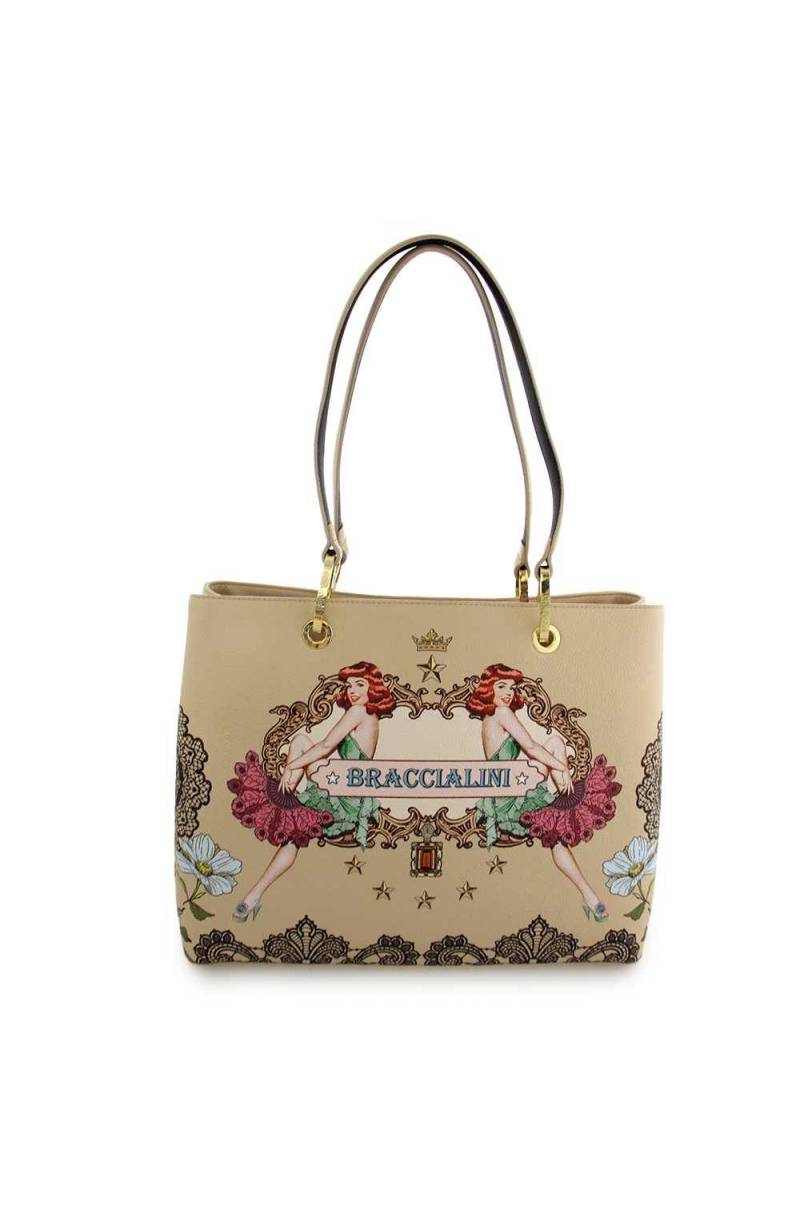 Prada donna floral hotsell print shoulder bag