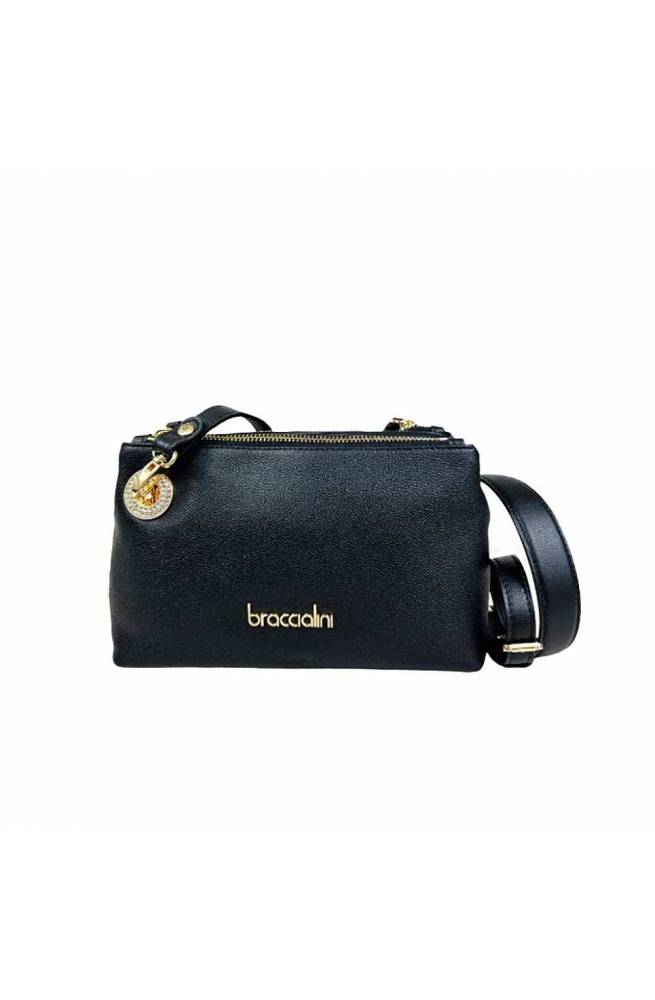 BRACCIALINI Bolsa NORA Mujer Cuero Negro - B17450-PP-100