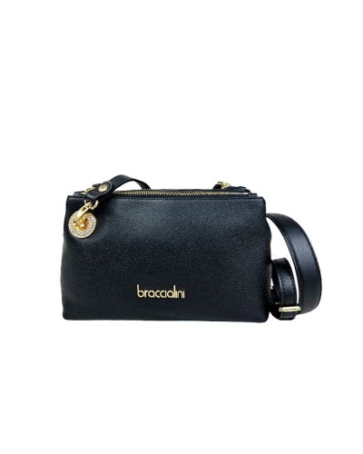 BRACCIALINI Bolsa NORA Mujer Cuero Negro - B17450-PP-100