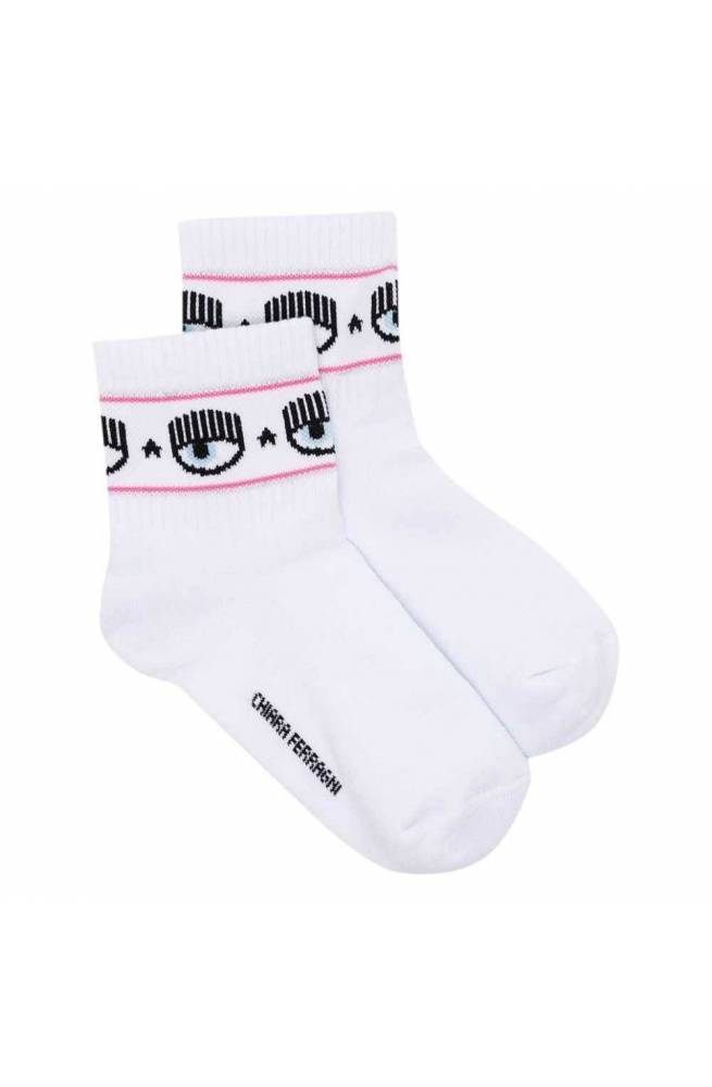 Chiara Ferragni Socks Female White 75SB0J02ZG043003-35
